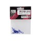 1/10 Body Clips Kit 8pcs (4x Left + 4x Right) - Bl