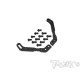 T-Work`s Graphite Rear Body Post Plate for Xray X4