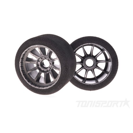 Matrix 1:10 F1 Rear Tire 30 Shore, precut 59mm