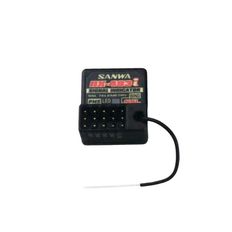 Sanwa RX-493i (FH5/FH5U) Waterproof Telemetry