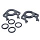 RC MAKER Tweak Stick End Plate Set + juntas tórica