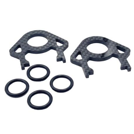 RC MAKER Tweak Stick End Plate Set + juntas tórica