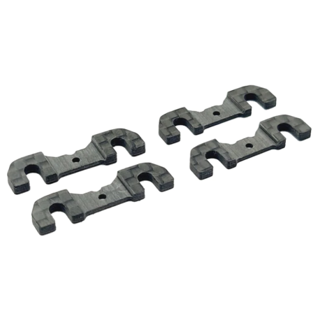 RC MAKER CARBON ROLL CENTRE SHIM PLATE SET FOR XRA