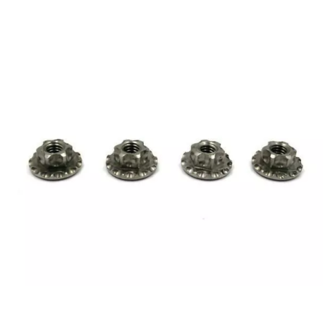 MR33 Titanium lightweight Large Serrated Flanged W