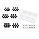 MR33 Aluminum 3mm Shim Set 1.25,1.75,2.25,2.75,3.2