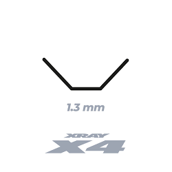 X4 ANTI-ROLL BAR - FRONT 1.3 MM