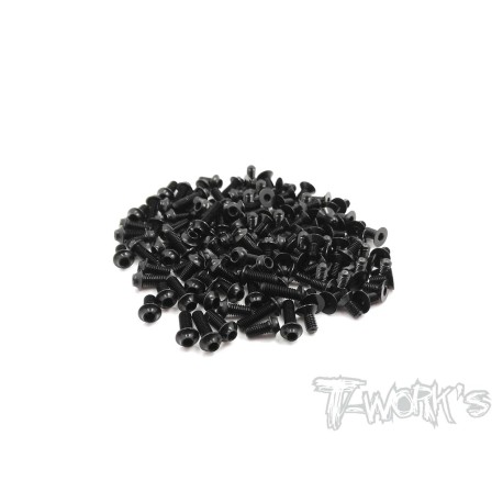 T-Work's 7075-T6 Black Screw Set (UFO Head) for Aw