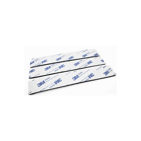 MR33 Black Adhesive Velcro Tape 25mm x 150mm (3)