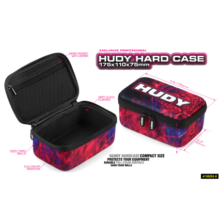 HUDY HARD CASE - 175x110x75MM - ACCESSORIES BAG ME