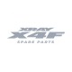 XRAY Aluminum Shim 3,0 x 12,0 x 2,0 mm - Black
