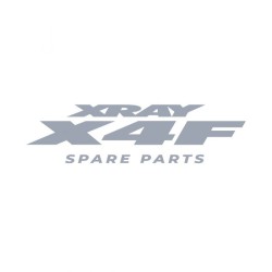 XRAY Aluminum Shim 3,0 x 12,0 x 2,0 mm - Black
