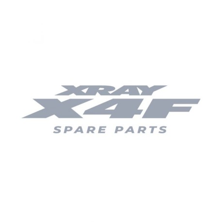 XRAY Aluminum Shim 3,0 x 12,0 x 2,0 mm - Black