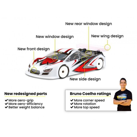 Xtreme 1/10 Twister SPECIALE Touring Car Clear Bod