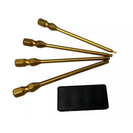 MR33 Hex Driver Tip Set 1,5/ 2,0/ 2,5/ 3,0mm for E