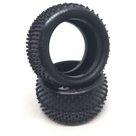 Schumacher Mezzo 1/10 - Rear Tyres - Yellow (High 