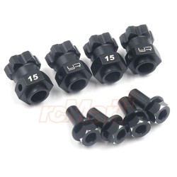Aluminum Hex Adaptor 15mm
