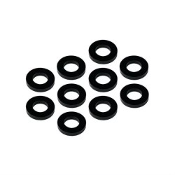 MR33 Aluminum Shim 3,0 x 6,0 x 1,0mm - Black (10