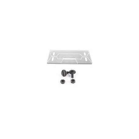 KIT DE 2 ALERONES 1/8 ONROAD + TORNILLOS