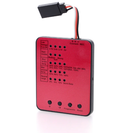 Surpass Hobby KK LED Program card Red 61*48*6mm A