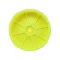Schumacher 1:10 2WD Front Wheel Slim 12mm - Yellow