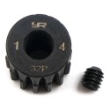 32 Pitch 14T HD Steel 5mm Bore Motor Gear Pinion