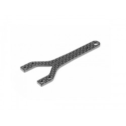 XRAY X4F Graphite Upper Deck Split Front 2,0mm