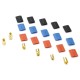 Banana conector para motores 6mm (3pares)