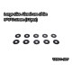 Large Size Aluminum Shim 3*8*0.5mm(10) 