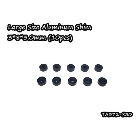 Large Size Aluminum Shim 3*8*3.0mm(10)