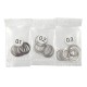 10x12mm Stainless Steel Spacer Set 0.1 0.2 0.3mm