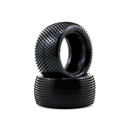 Neumático trasero Schumacher Mini Pin Plata (sin f