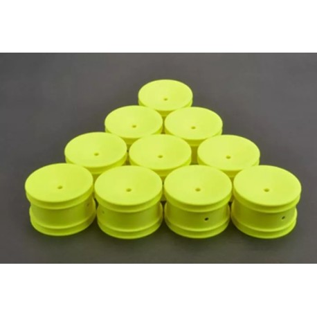 Schumacher 1:10 2/4WD Rear Wheel 12mm - Yellow (10