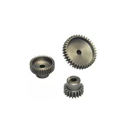 Piñón motor acero 48DP - 29T. para eje de motor de