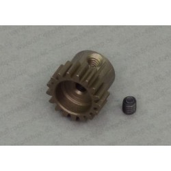 Piñón motor acero 48DP - 17T. para eje de motor de