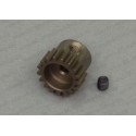 Piñón motor acero 48DP - 17T. para eje de motor de