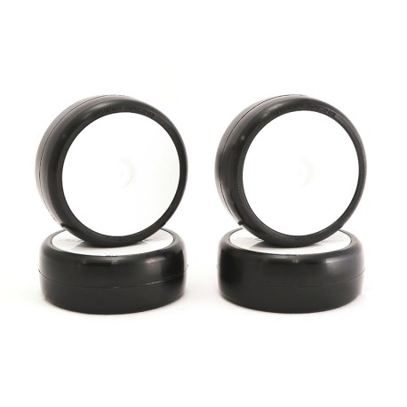 R3 Highend compound Pre-glued TC Rubber tires 24mm