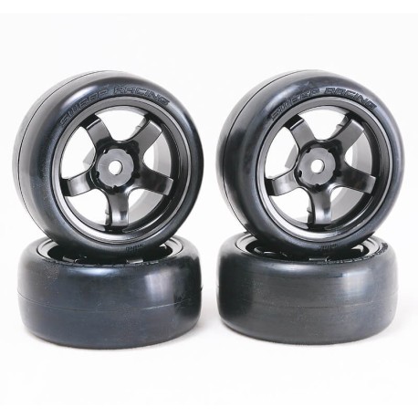 Sweep Mini TC M-Chassis Pre-Glued Tires Set Pro-Co