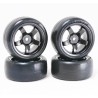 Sweep Mini TC M-Chassis Pre-Glued Tires Set Pro-Co