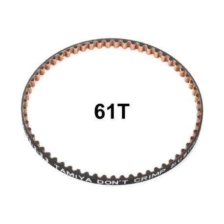TAMIYA 51570 Spare Parts TRF419 Rear Belt (61T) 51
