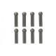 Tamiya 54257 RC 5mm Reinforced Adjuster (Gray,8pcs