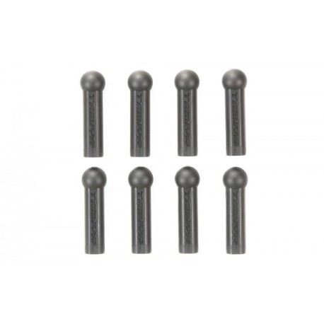 Tamiya 54257 RC 5mm Reinforced Adjuster (Gray,8pcs