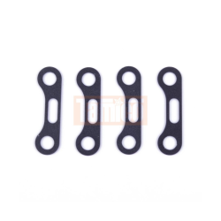 Tamiya 19804939 (AP)UPPER ARM SPACER(BL)(4pcs.) :