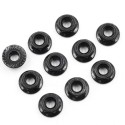 XPRESS 40068 - knurled wheel nuts with flange - M4