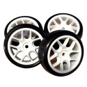 Ride TR09 Slick Tires (belted) on 10-Spoke Wheel, 