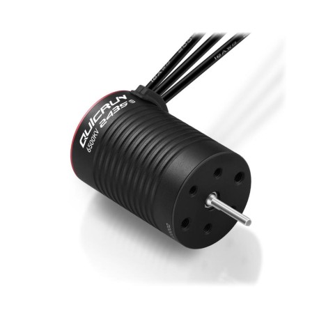 Hobbywing QuicRun 2435SL Motor 6500kV RED G3 SE