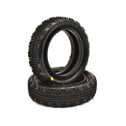 Schumacher Fusion Slim 2WD Front Tyres-yellow