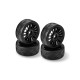 HUDY 1/10 PRE-CUT SLICK BELTED TIRES RIGHT & LEFT 