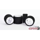 Hot Race 1:12 Foam Tire Rear Hagberg Edition - Red