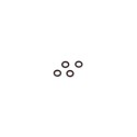 Awesomatix OR1005V Progression Valve O-Ring x 4