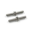 64 Titanium Turnbuckles 3mm x 23mm 2pcs